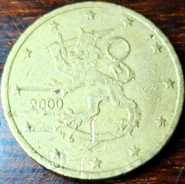 Moneda-50-céntimos-Euro-2000-Finlandia-anverso