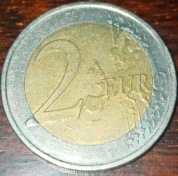 Moneda 2 Euros 2011 Alemania CECA D reverso en numinformatica