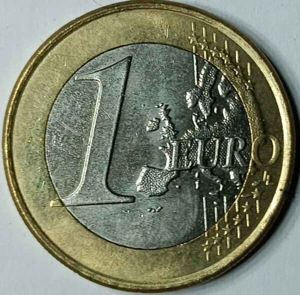 Moneda 1 Euro de Croacia 2023 reverso en numinformatica