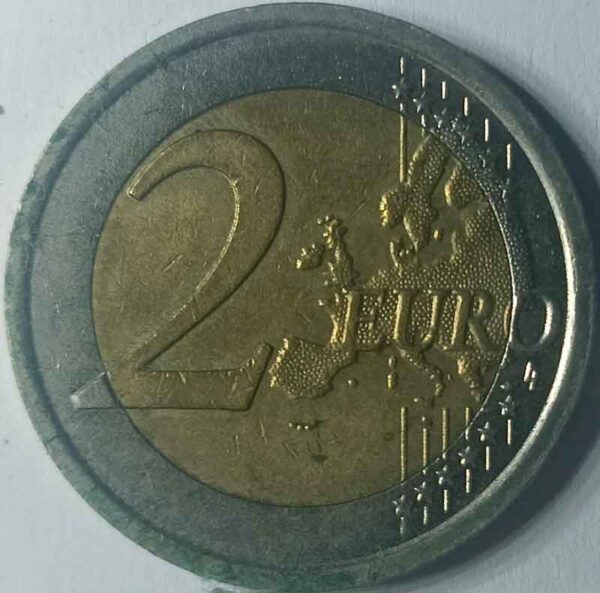 Moneda 2 Euros 2014 Italia reverso en numinformatica