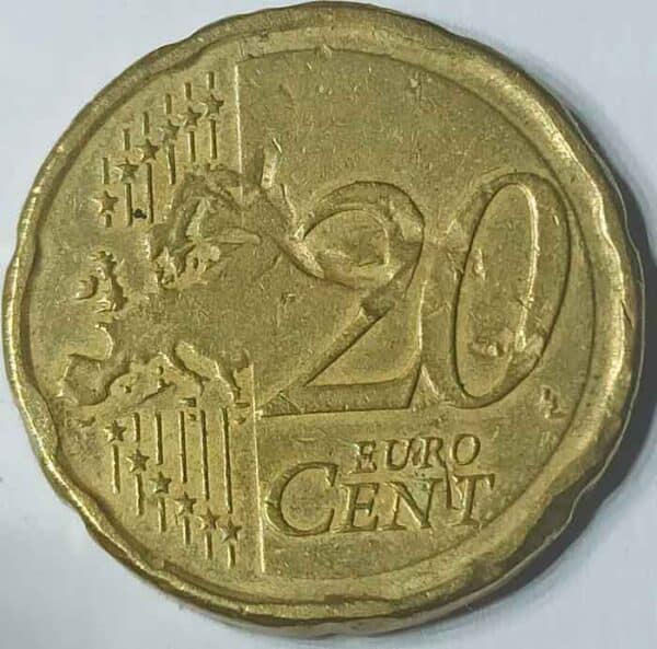 Moneda 20 céntimos de euro 2009 Francia reverso en numinformatica