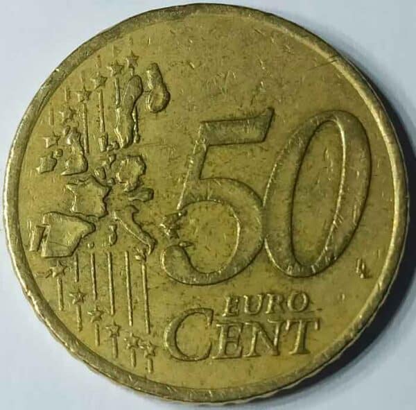 Moneda 50 céntimos de Euro 2004 Alemania Ceca A reverso en numinformatica