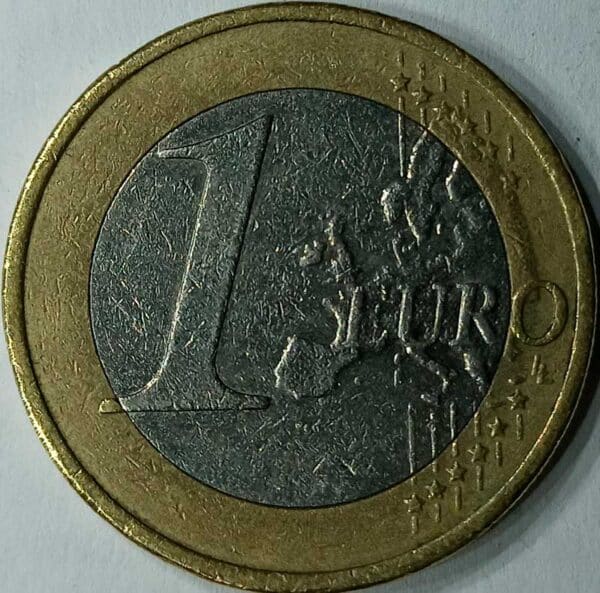 Moneda 1 Euro 2014 Letonia reverso en numinformatica