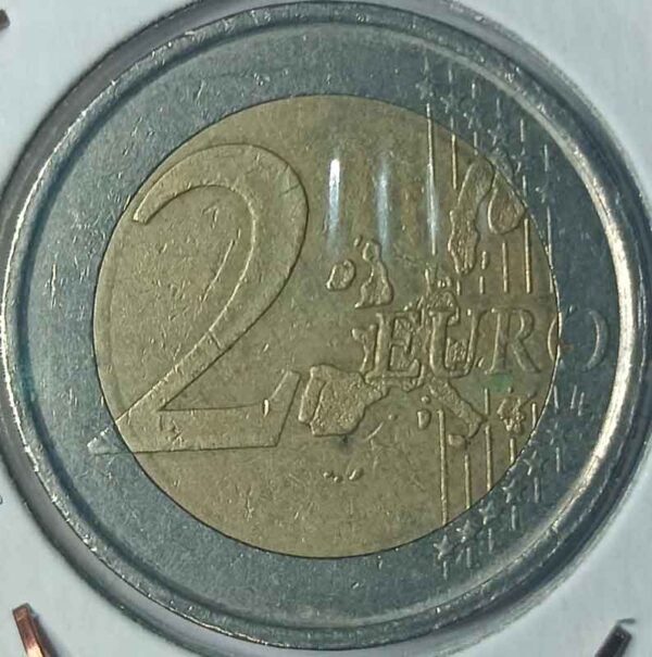 Moneda 2 Euros 2005 España reverso en numinformatica