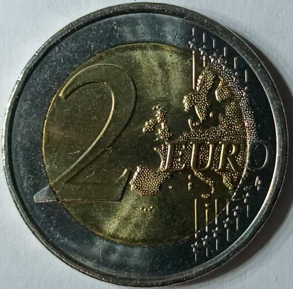 Moneda 2 Euros 2024 Austria reverso en numinformatica