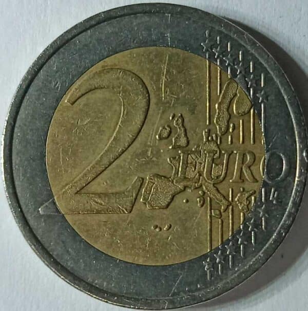 Moneda 2 Euros 1999 Francia reverso en numinformatica