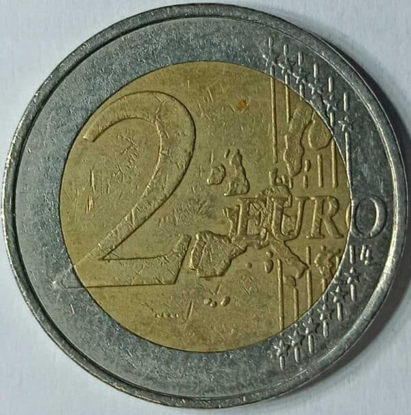 Moneda 2 Euros 2002 Alemania CECA J reverso en numinformatica