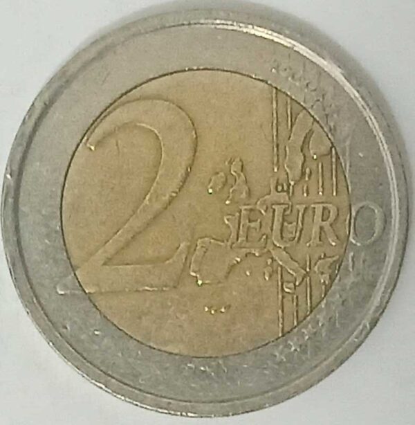 Moneda 2 Euros 2005 Italia reverso en numinformatica