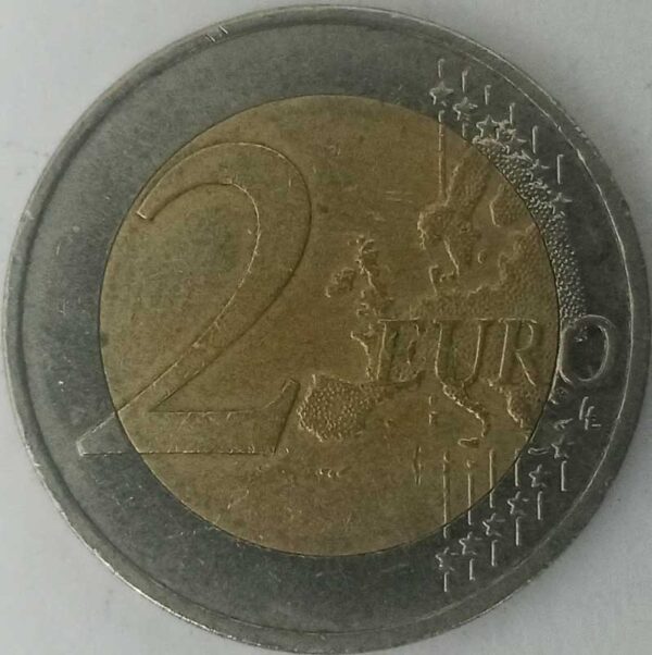 Moneda 2 Euros 2007 Alemania CECA F Castillo de Schwerin reverso