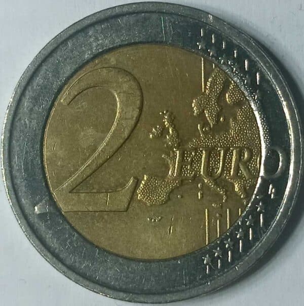 Moneda 2 Euros 2011 Belgica reverso en numinformatica